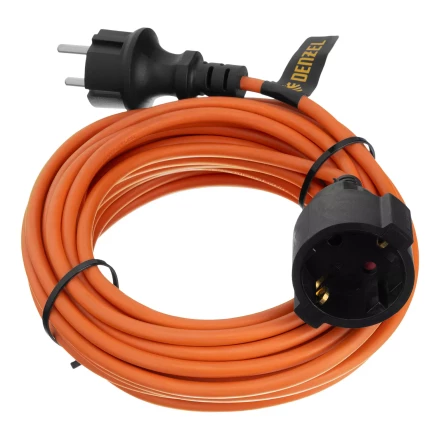 Удлинитель-шнур силовой Denzel Garden Series, ПВС, 10м, 1 розетка, 3 x 1 мм, 3 м, 37405 купить в Муравленко