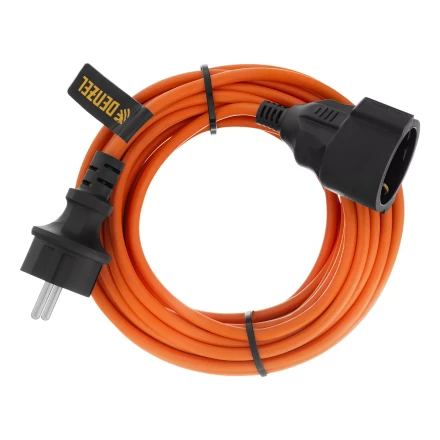 Удлинитель-шнур силовой Denzel Garden Series, ПВС, 10м, 1 розетка, 3 x 1 мм, 3 м, 37405 купить в Муравленко