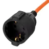Удлинитель-шнур силовой Denzel Garden Series, ПВС, 10м, 1 розетка, 3 x 1 мм, 3 м, 37405 купить в Муравленко
