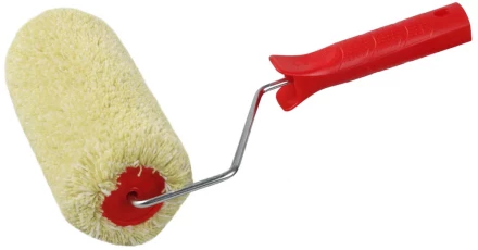 Валик фасадный ЗУБР &quot;ЭКСПЕРТ&quot; УНИВЕРСАЛ СИНТЕКС малярный в сборе, полиакрил, бюгель 8мм, 68х250мм 03502-25 купить в Муравленко