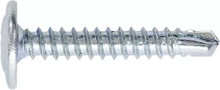 Саморезы 4,2х51 с прессшайбой PH №2 наконечник сверло оцинкованные 7 шт ШУРУПЬ 48772 купить в Муравленко