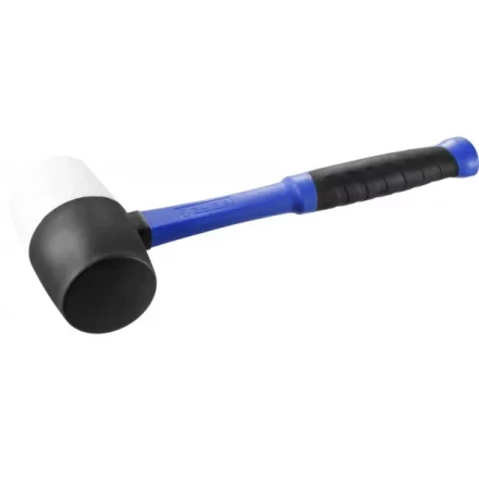 Киянка ЗУБР &quot;ПРОФЕССИОНАЛ&quot; резиновая черно-белая, с фиберглассовой ручкой, 900г 20532-900 купить в Муравленко