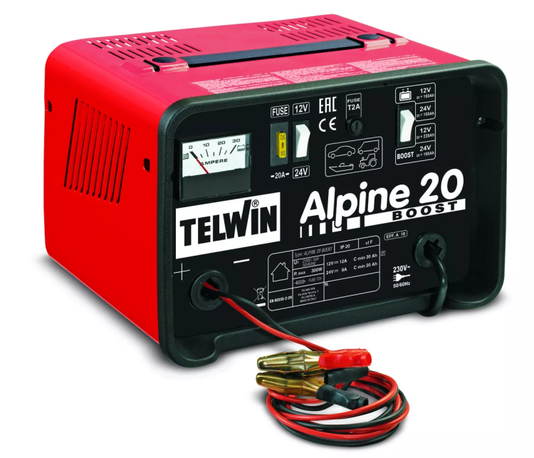 Зарядное устройство ALPINE 20  BOOST 12-24V Telwin купить в Муравленко