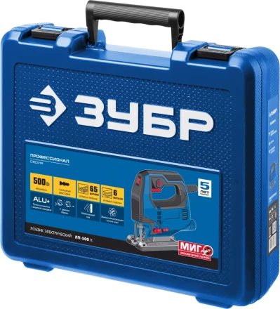 Лобзик электрический + кейс ЛП-500 К серия ПРОФЕССИОНАЛ купить в Муравленко