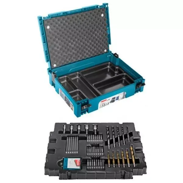 Набор бит и сверл 56 шт в кейсе Makita B-53768 купить в Муравленко