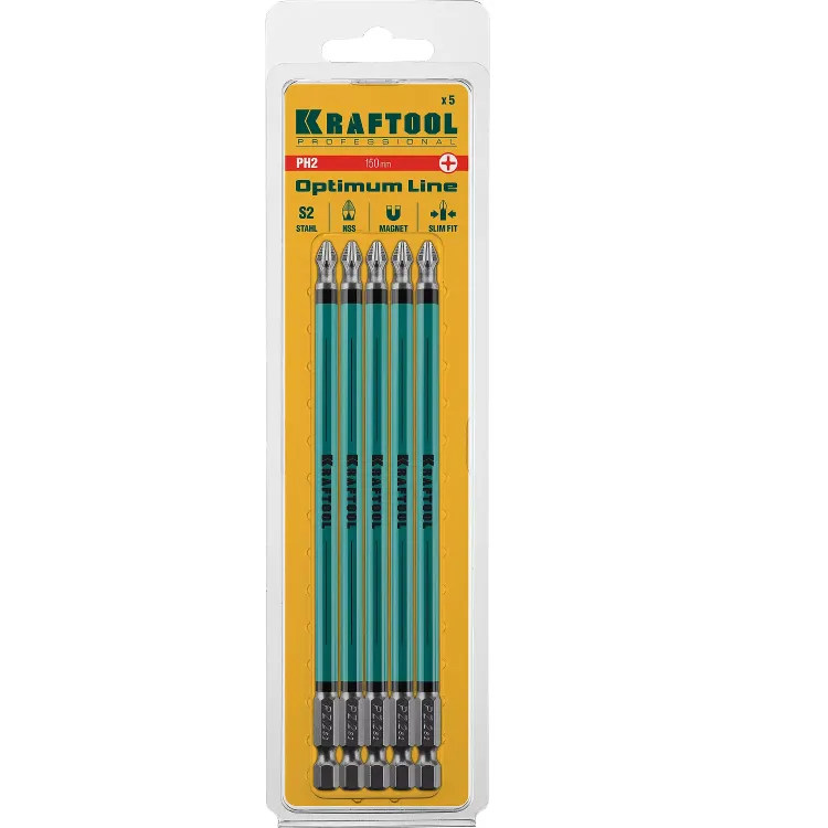 Биты KRAFTOOL OPTIMUM PH 26122-2-150-5 купить в Муравленко