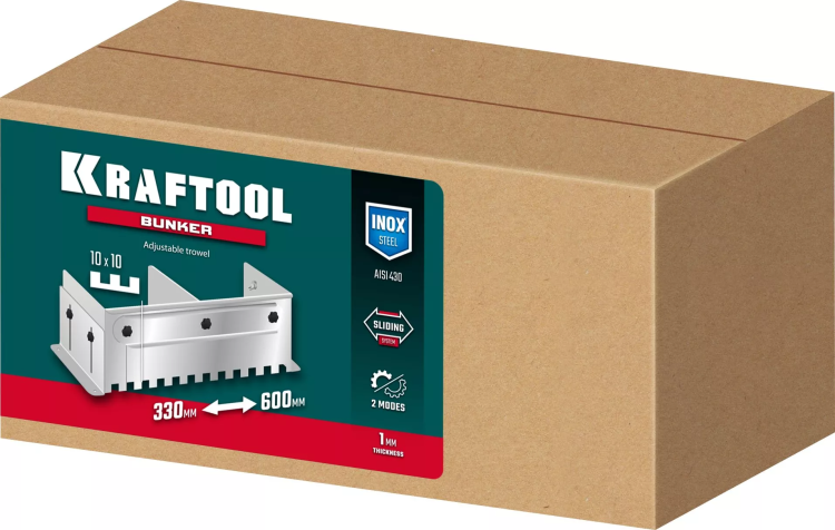 Раздвижная гребенка KRAFTOOL 0808-10 купить в Муравленко
