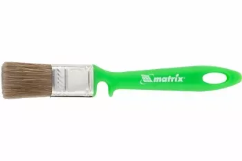 Кисть флейцевая "РАБОТЫ ПО ДЕРЕВУ"  25*10 мм  MATRIX Color Line 83371 купить в Муравленко