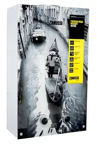 Колонка газовая Zanussi GWH 10 Fonte Glass Venezia купить в Муравленко