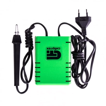 Электроприбор для выжигания по дереву &quot;Ажур&quot; с подставкой 2 проекции в комплекте Сибртех 91305 купить в Муравленко