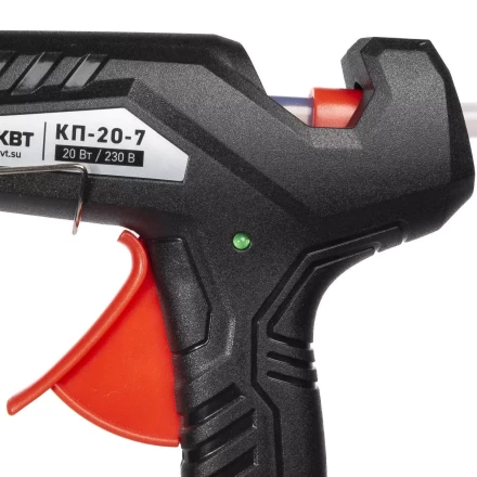 Пистолет клеевой КВТ КП-20-7 20 Вт, стержня 7 мм (87964) купить в Муравленко