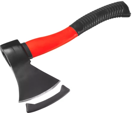 Топор MIRAX со стеклопластиковой обрезиненной рукояткой, 0,6кг 20601-06_z01 купить в Муравленко