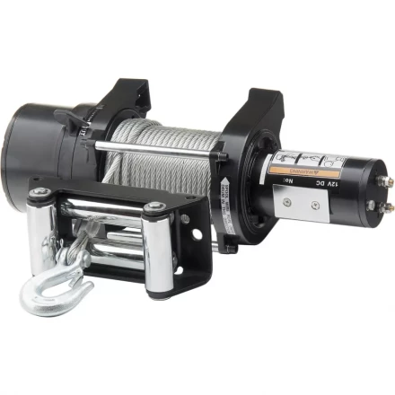 Лебедка автомобильная электрическая LB- 4000, 4,5 т, 3,7 кВт, 12 В  DENZEL 52026 купить в Муравленко