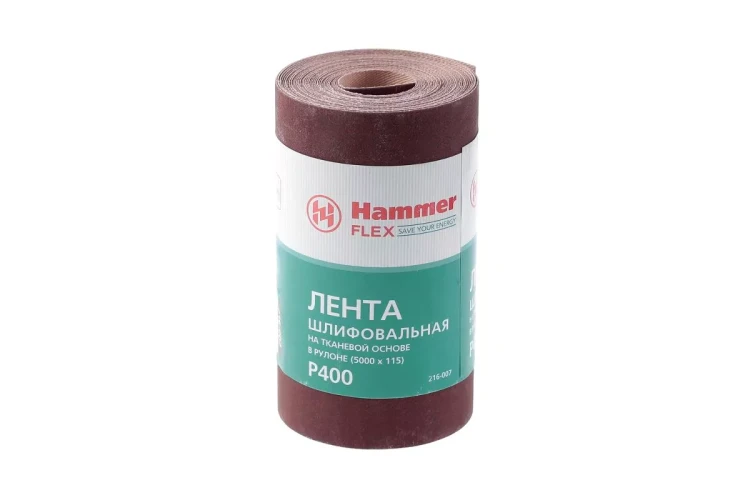 Лента шлифовальная в рулоне HAMMER Flex  216-007 купить в Муравленко
