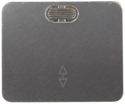 Выключатель СВЕТОЗАР &quot;ГАММА&quot; проходной, с подсветкой, одноклав., без вставки и рамки, цвет светло-серый металлик, 10A SV-54138-SM купить в Муравленко