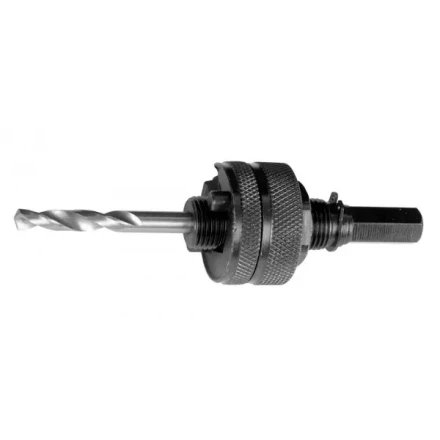 ЗУБР &quot;ЭКСПЕРТ&quot;. Державка  для биметаллических коронок, жесткие штифты, прижимная муфта, шестигранный хвостовик, d 32-152мм 29532_z01 купить в Муравленко