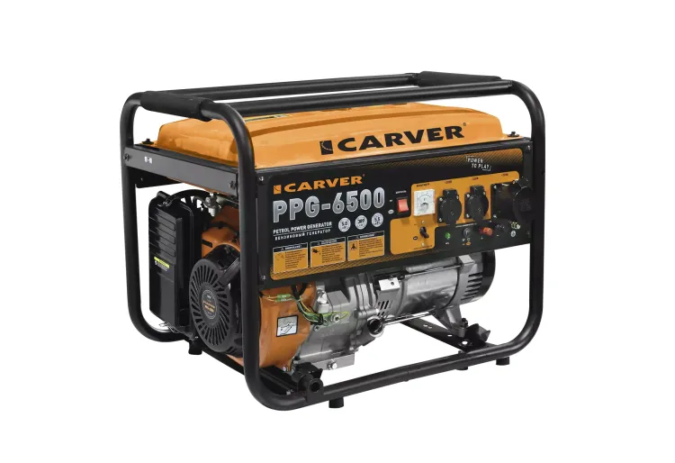 Бензогенератор CARVER PPG-6500 купить в Муравленко