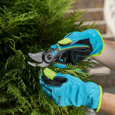 Секатор с наковальней Palisad, 205 мм, регулировка захвата, алюминиевые рукоятки, Luxe 60475 купить в Муравленко