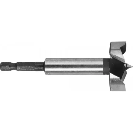 ЗУБР &quot;ЭКСПЕРТ&quot;. Сверло Форстнера по дереву, шестигранный хвостовик 1/4&quot;, 32мм 29993-32 купить в Муравленко