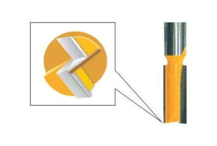 Фреза пазовая прямая ф19х50мм хв. 12мм Энкор 46003 купить в Муравленко