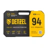 Набор инструментов Denzel 15813, 1/2", 1/4", CrV, S2, пластиковый кейс, 94 предмета купить в Муравленко
