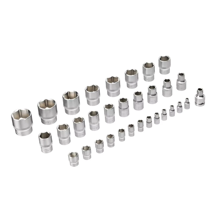 Набор инструментов Denzel 15813, 1/2", 1/4", CrV, S2, пластиковый кейс, 94 предмета купить в Муравленко