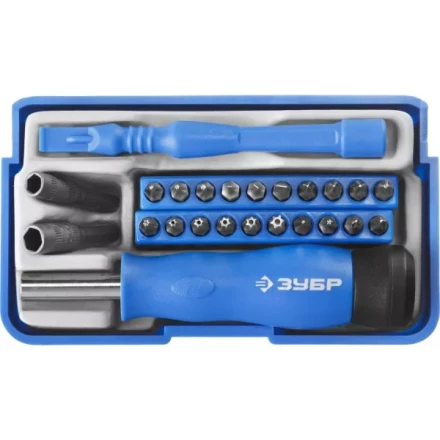 Набор ЗУБР &quot;ПРОФЕССИОНАЛ&quot;: Отвертки  для точных работ, 24предм 25648-H24 купить в Муравленко