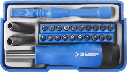 Набор ЗУБР &quot;ПРОФЕССИОНАЛ&quot;: Отвертки  для точных работ, 24предм 25648-H24 купить в Муравленко