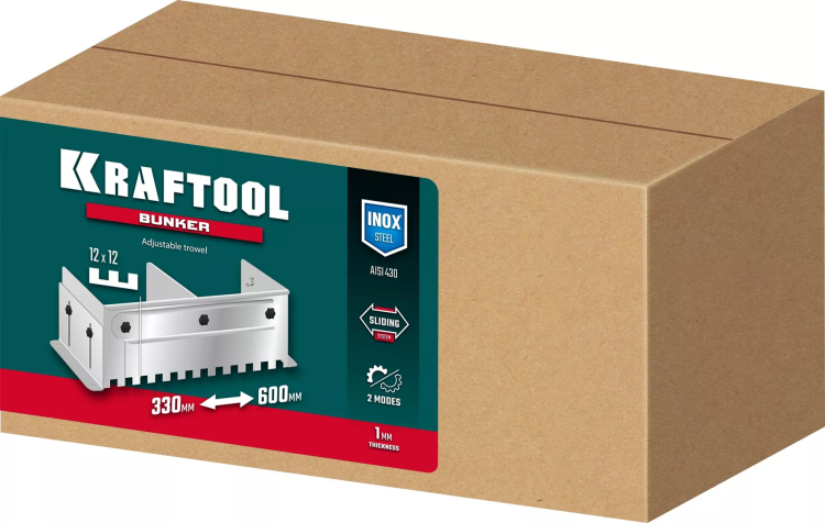 Раздвижная гребенка KRAFTOOL 0808-12 купить в Муравленко