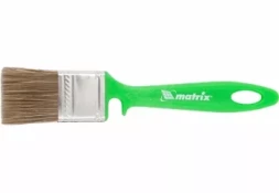 Кисть флейцевая &quot;РАБОТЫ ПО ДЕРЕВУ&quot;  35*10 мм  MATRIX Color Line 83372