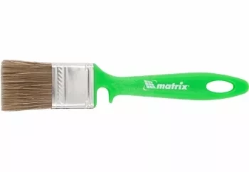 Кисть флейцевая &quot;РАБОТЫ ПО ДЕРЕВУ&quot;  35*10 мм  MATRIX Color Line 83372 купить в Муравленко