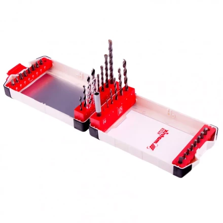 Набор сверл комбинированный сверла по металлу 1-6 мм бетону 4-8 мм дереву 3-6 мм биты 16 шт адаптер 32 предмета Pro Matrix 725632 купить в Муравленко