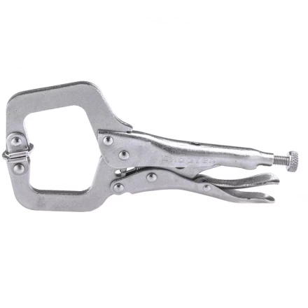 Зажим ручной увеличенный захват подвижные губки 170 мм Сибртех 18425 купить в Муравленко