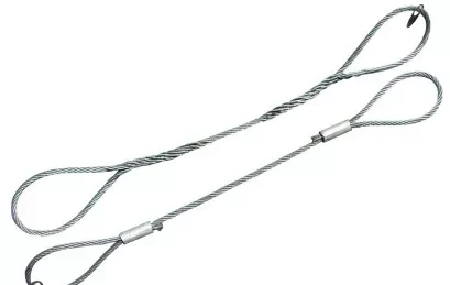 Строп канатный петлевой СКП 14 т  L=5.5 м опрессовка купить в Муравленко