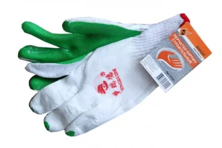 Перчатки строительные Кирпич Энкор 1/10 63206 купить в Муравленко