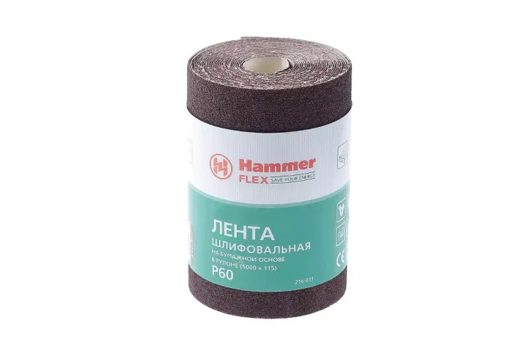 Лента шлифовальная в рулоне HAMMER Flex  216-011 купить в Муравленко