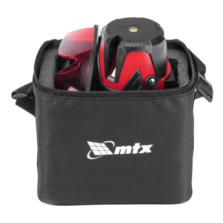 Лазерный уровень MXL RED, 30 м, красный луч, акк. Li 2400 mAh, сумка, резьба 5/8" // MTX 35012 купить в Муравленко