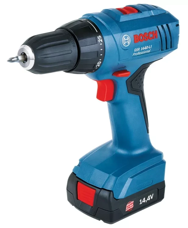 Аккумуляторная дрель-шуруповерт BOSCH GSR 1440-Li купить в Муравленко