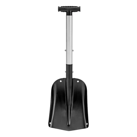 Лопата автомобильная, алюминиевая, 212х280х650-815 мм, телескопический черенок // Denzel 61726 купить в Муравленко