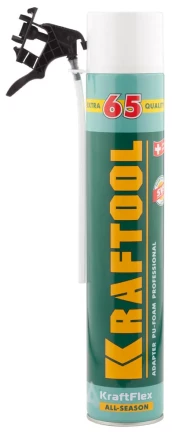 Пена &quot;PREMIUM 65&quot; монтажная, адаптерная, всесезонная, 750мл, KRAFTOOL 41175 купить в Муравленко