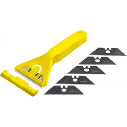 Набор STAYER &quot;STANDARD&quot;: Скребок пластмассовый с 5 лезвиями, 50мм 0851-H6_z01 купить в Муравленко