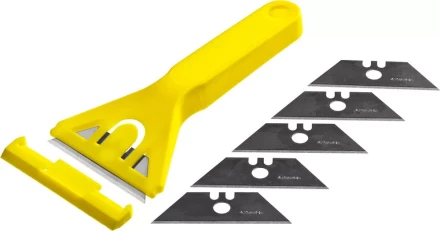 Набор STAYER &quot;STANDARD&quot;: Скребок пластмассовый с 5 лезвиями, 50мм 0851-H6_z01 купить в Муравленко