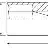Головка торцевая глубокая 1/2"DR 18 мм S04HD4118 Jonnesway 47241 купить в Муравленко