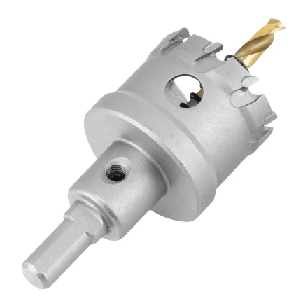 Коронка по металлу твердосплавная, 41 мм Denzel 724013 купить в Муравленко