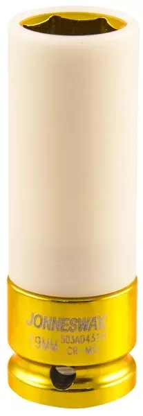 Головка ударная шестигранная 1/2" М19  для л/с дисков S03АD4319 Jonnesway 99428 купить в Муравленко