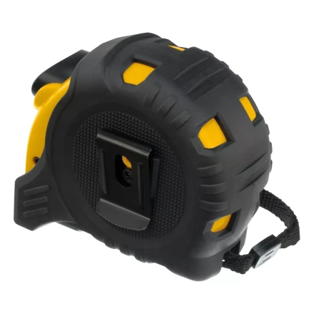 Рулетка Denzel 3м х 16мм, обрезиненный корпус, автоматическая фиксация, 31550 купить в Муравленко