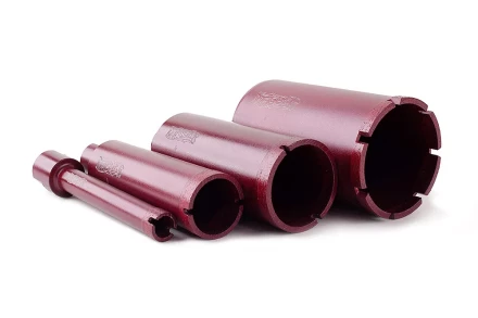 Сегментная алмазная коронка MESSER REDLINE по граниту диаметр 18 мм длина 100 мм купить в Муравленко