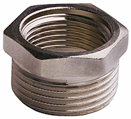 Футорка GENERAL FITTINGS никелированная латунь, 1/2&quot; х 3/8&quot; 51081-1/2-3/8 купить в Муравленко