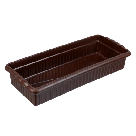 Набор для рассады Palisad 643451, поддон 444х185х82 мм, 10 горшочков по 460 мл. с выдвижным дном купить в Муравленко