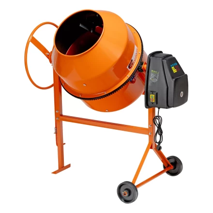 Бетоносмеситель Сибртех БСН-220П 95521, мощность 1000 Вт, полиамидный венец купить в Муравленко